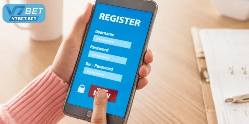 Cách đăng ký tài khoản v7bet qua trang chủ chính thức