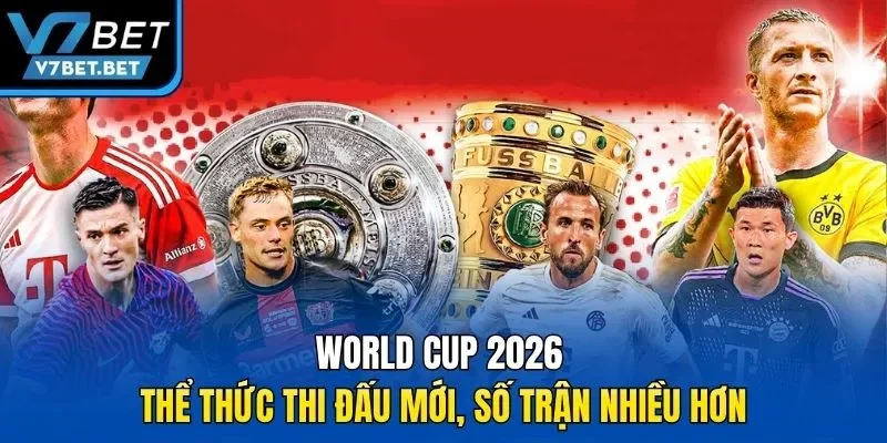 World Cup 2026 - Thể Thức Thi Đấu Mới, Số Trận Nhiều Hơn